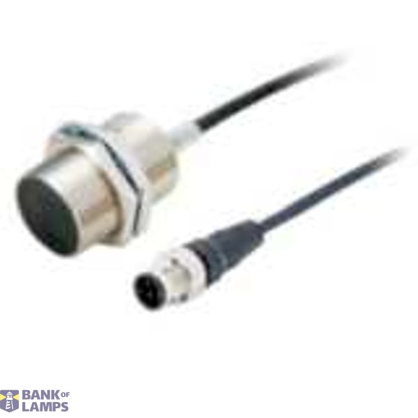 Proximity sensor, inductive, M30, shielded, 10 mm, DC, 2-wire, NO, 5 m cable PUR, oil-resistant E2ER0023A image 1