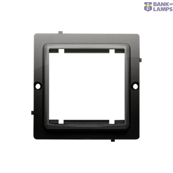 Transition adapter for 45x45 mm fitting type, black matt image 1