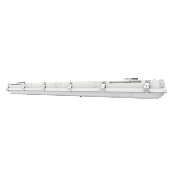 LED Damp Proof Luminaire 1200mm 32W 840 IP66 IK10 Grey Multi Select image 1