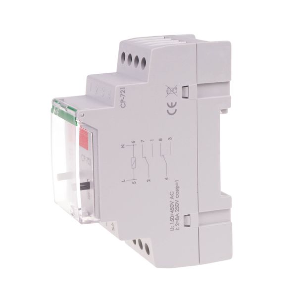 CP-721 voltage relay with display, programmable image 1