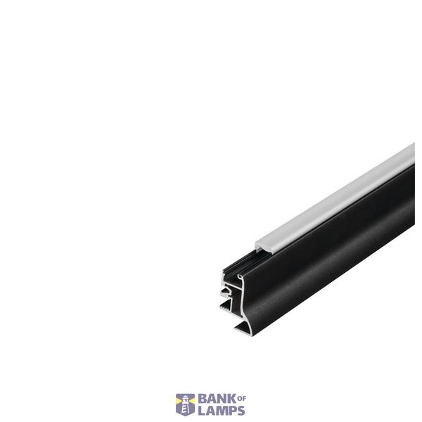 GLENOS skirting board 100, 1m, matt black image 4