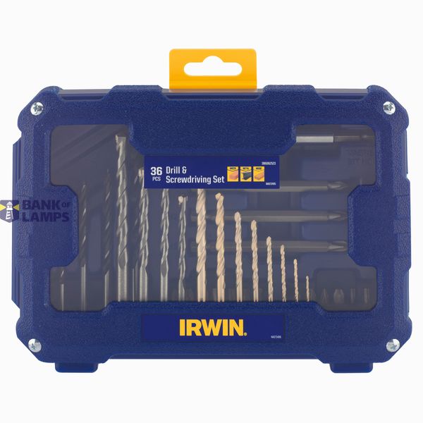 36Pc Drill and Screwdriving Set image 1