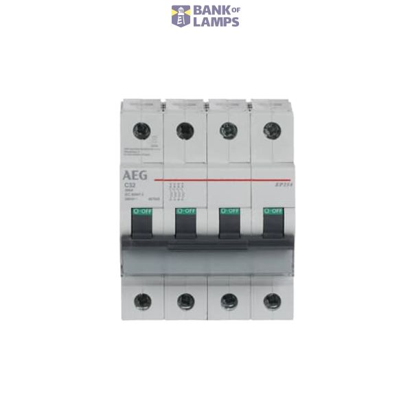 EP254 C32 Miniature Circuit Breaker - 4P - C - 32 A image 4