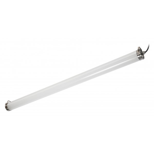 Hermetic LED luminaire FARM, LED, 50 W, 7500 lm, 4000K, AC220-240V, IP65, IK08, PMMA, 150 cm image 1