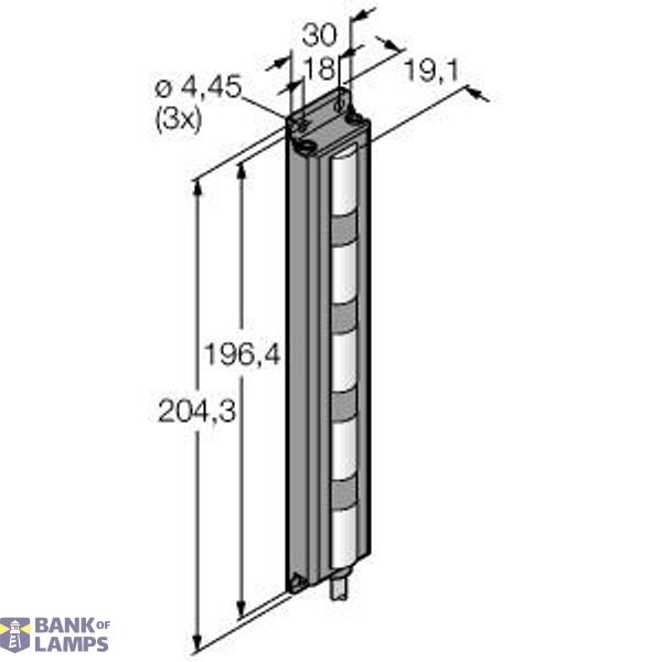 LED Signal Light Multicolor/Multifunction Display   TL30FWBGRY image 1