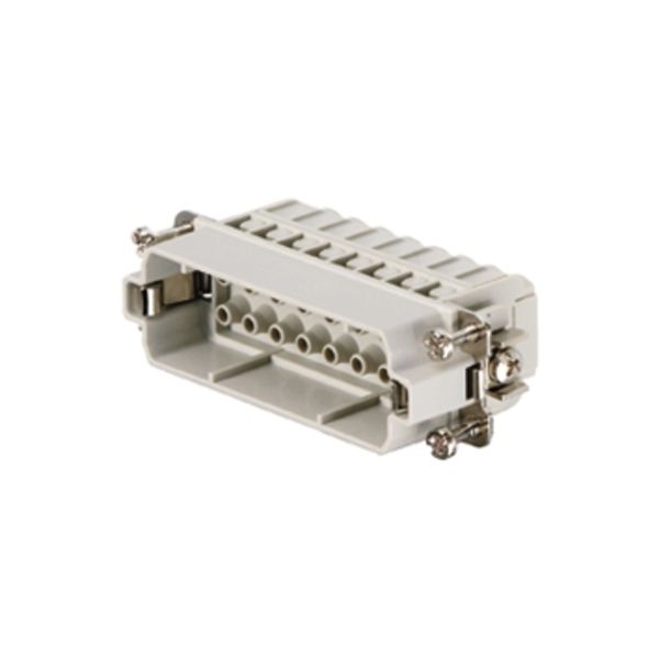 HDC insert, Male, 250 V, 16 A, Number of poles: 16, Crimp connection, Size: 5 image 1