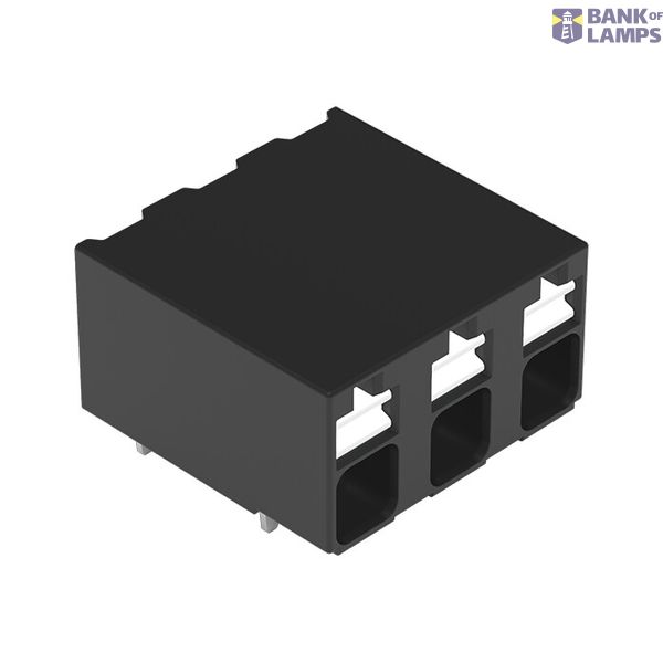 THR PCB terminal block push-button 1.5 mm² black image 1