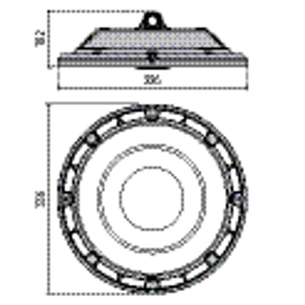 A+ 200 C/EW 4000K DIM1-10V BLACK image 4