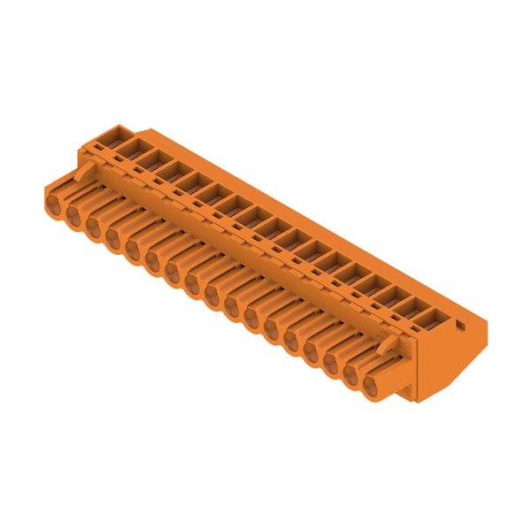 PCB plug-in connector, female plug, 5.00 mm, Number of poles: 17, 90°, Clamping yoke connection, Clamping range, max. : 4 mm², Box image 2