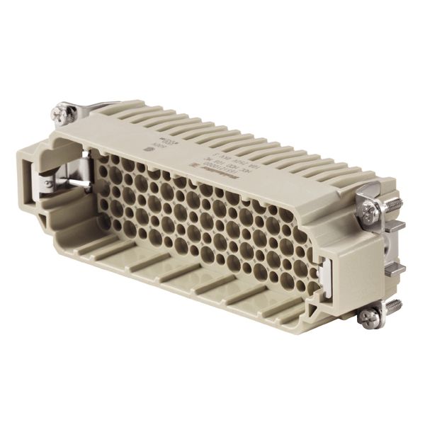 HDC insert, Male, 250 V, 10 A, Number of poles: 108, Crimp connection, Size: 8 image 1