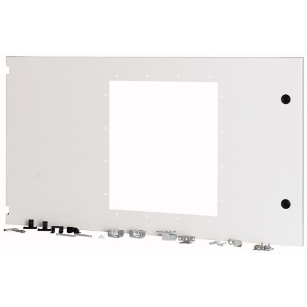 XTMPIX40WD-H550W1000 Front door for IZMX40, withdrawable, HxW=550x1000mm, IP55, grey image 1