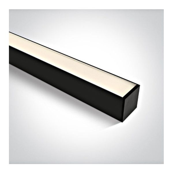 38160A/B/V BLACK DIFFUSER UGR19 40W CCTV PV 230V image 1