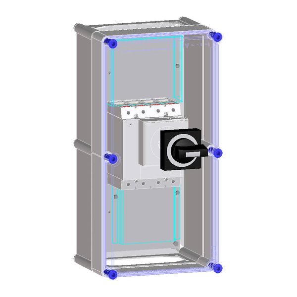 Switch encl. with NZM2 160-200A 4p image 2