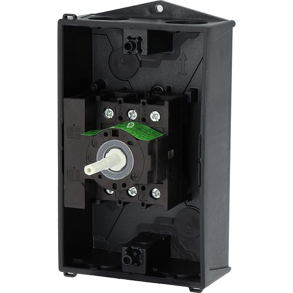 P1-32/I2-SI/HI11-SW Safety switch, P1, 32 A, 3 pole, 1 N/O, 1 N/C, STOP function, With black rotary handle and locking ring, Lockable in position 0 with cover interlock, image 55