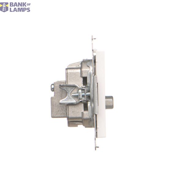 Double angled cover for ITC socket for Keystone, (module), anthracite, metalic image 1