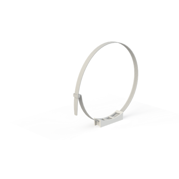 Pipe holder with cable ties (2pcs in set) image 1