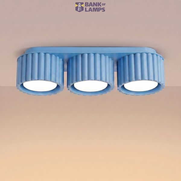 Ceiling lamp AURA 3 azure Gx53 image 8