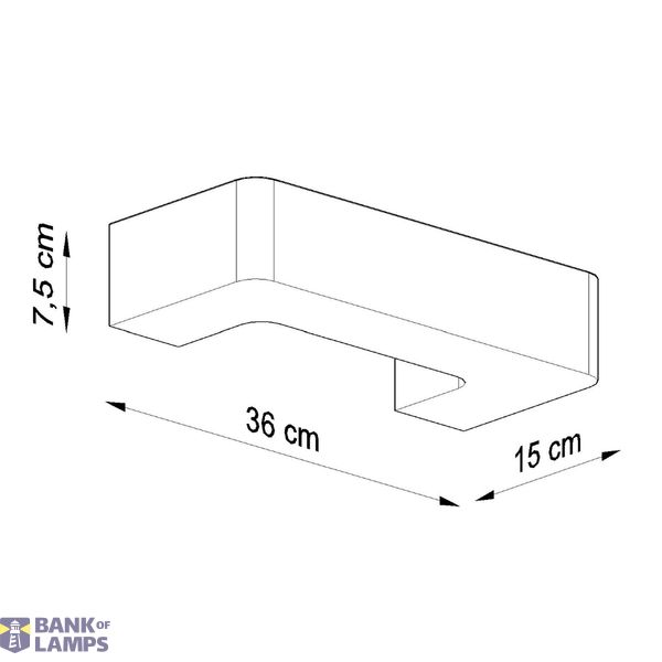 CERAMIC WALL LAMP MAGNET E27 1X60W IP20 image 7