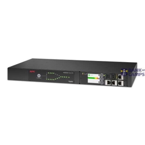 Rack ATS,1U,16A,230V,IEC 309 2in,1out image 1