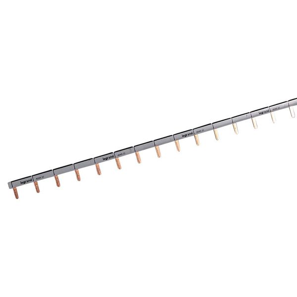 Supply busbar - prong-type - 1P for auxiliary - max 37 devices connected - meter image 1