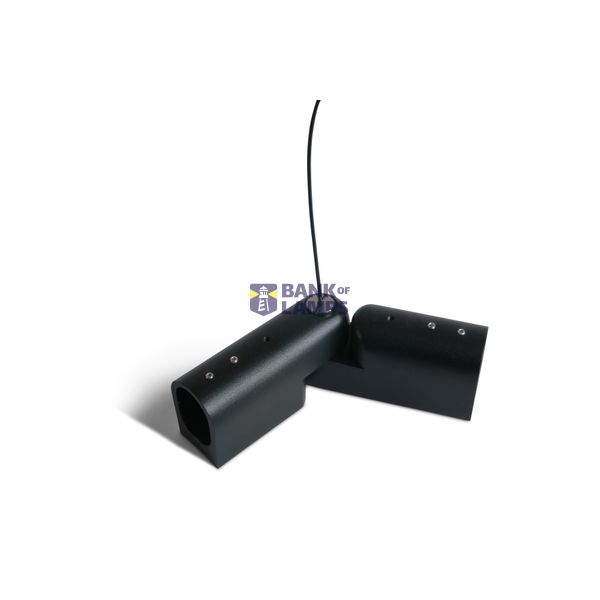42004PG/B BLACK P&P SUSPENDED/SURFACE ADJUSTABLE CORNER IP20 image 1