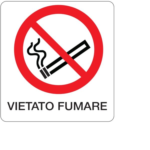 Rectangular prohibition signs - 330 x 350 mm image 1