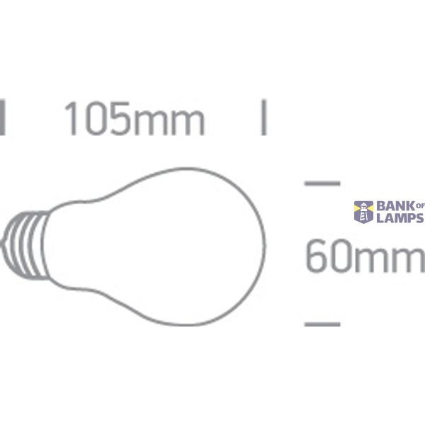 RETRO LED E27 4W EW 230V image 3