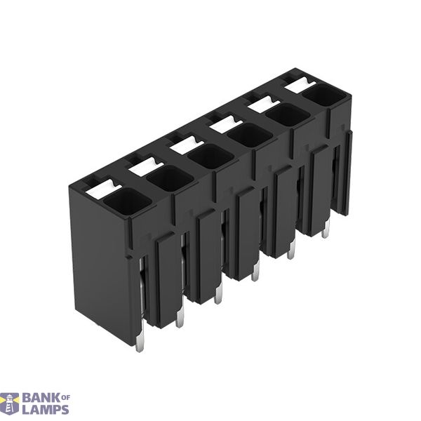 THR PCB terminal block push-button 1.5 mm² black image 1