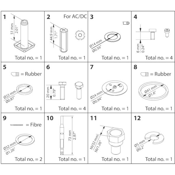 Overhaul kit - EVRA 10 image 1