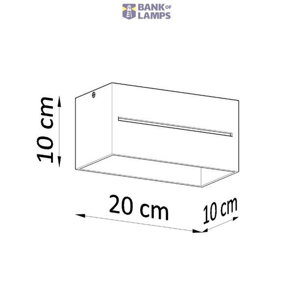 SPOT LOBO MAXI WHITE G9 2X40W IP20 image 7