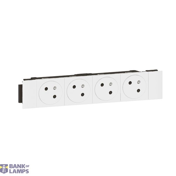 4X2P+E MOSAIC LINK 8M FB WHITE CLIPPAGE DIR SURFACE image 2