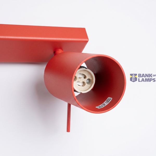 Ceiling lamp RING 4L red image 11