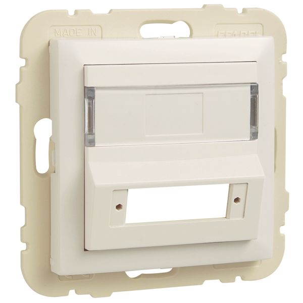 C.P. F/COUPLER F/SC APC DUPLEX FO CONNECT WH image 1