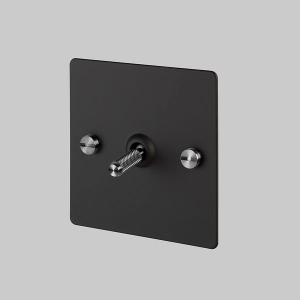 1G TOGGLE / INTERMEDIATE 3-WAY / BLACK / STEEL image 1