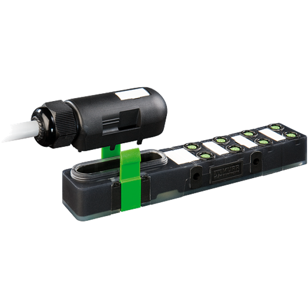 EXACT8, 8XM8, 3 POLE PLUG. CAP, SPRING-TERM. 15.0m PUR 8x0,34+2x0,75, image 1