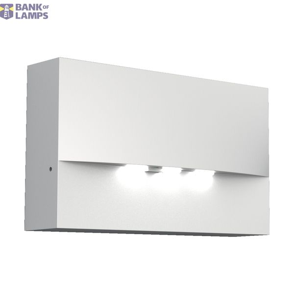 Emergency luminaire WAF white 3x1W ERT-LED 3h 230V AC image 1