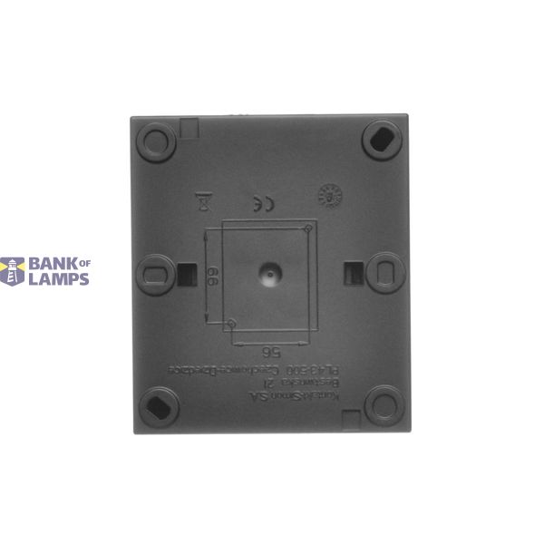 Double aerial socket type "F", (module), Simon 24, IP20/IP44, black matt image 1