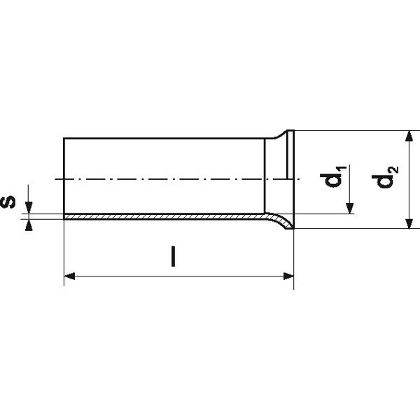 Sleeve terminal TA_2,5-12/100 image 2