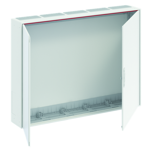 B17 ComfortLine B Wall-mounting cabinet, Surface mounted/recessed mounted/partially recessed mounted, 84 SU, Grounded (Class I), IP44, Field Width: 1, Rows: 7, 1100 mm x 300 mm x 215 mm image 4
