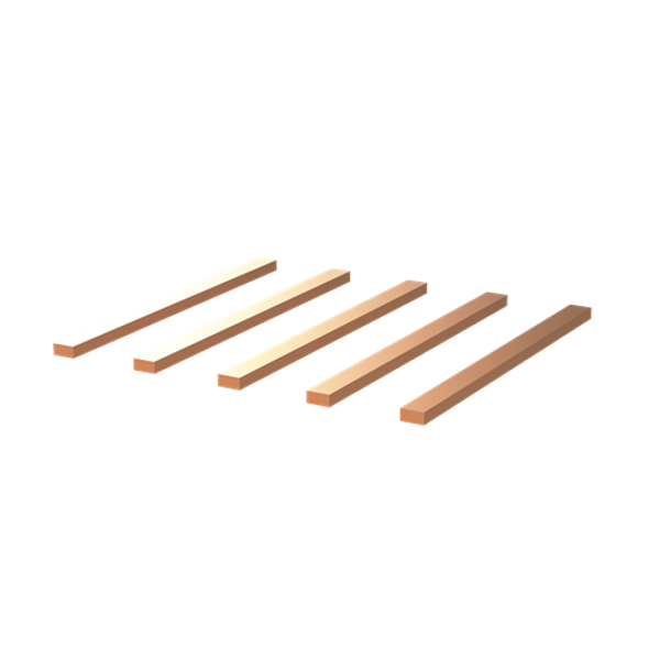 VC33VT-BF400 flat copper set 400A L=315MM consisting of 5x20x10 image 2