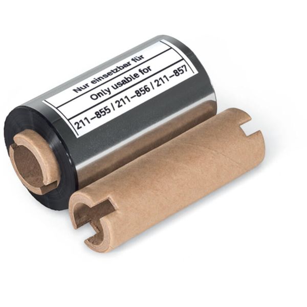 Thermal transfer ink ribbon for Smart Printer for self-laminating labe image 4