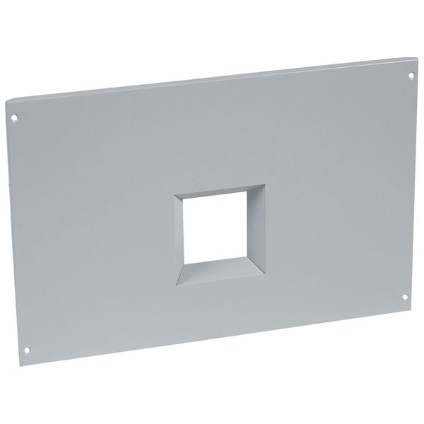 Metal faceplate XL³ 4000 - 2 DPX 1600 fixed supply invertor - captive screws image 2