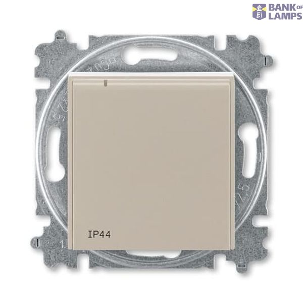 5519H-A02997 18 Socket Outlets with Hinged Lid beige - Levit image 1