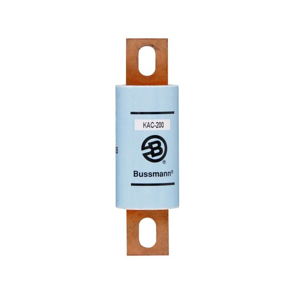 Eaton Bussmann series Tron KAC high speed fuse, 175A, 200 kAIC, Non Indicating, High speed fuse, Blade end X blade end, Stud image 8