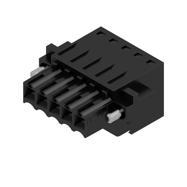 PCB plug-in connector, female plug, 3.50 mm, Number of poles: 5, 180°, Tension-clamp connection, Clamping range, max. : 1.5 mm², Box image 2