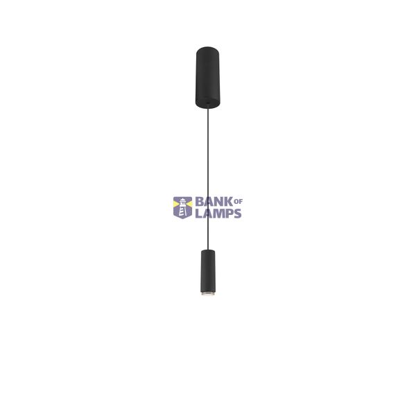 LALU®, pendant light, Led Base, Mix&Match, 150cm, 9.5W, 3000K, PHASE, black image 1