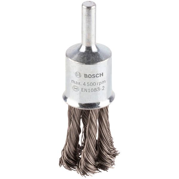 End brush Knotted 19x0.35 mm Stainless image 1