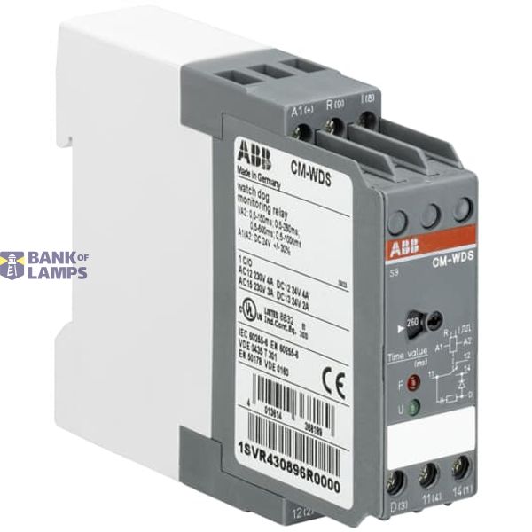 CM-WDS Cycle monitoring relay watchdog function, 1c/o, 0.5ms-1s, 24VDC image 1
