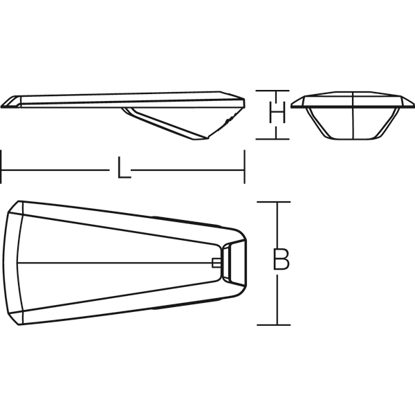 Mingata Midi, 66 W, 10000 lm, 740, anthracite, DALI Outdoor luminaires image 3