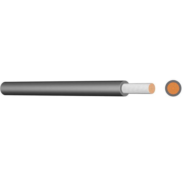 Silicone Insulated Wire SiF 2,5 black (The price is shown without markup on metals. Request a quote for accurate information) image 1
